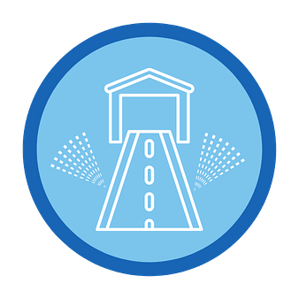 Driveway burst pipe repair